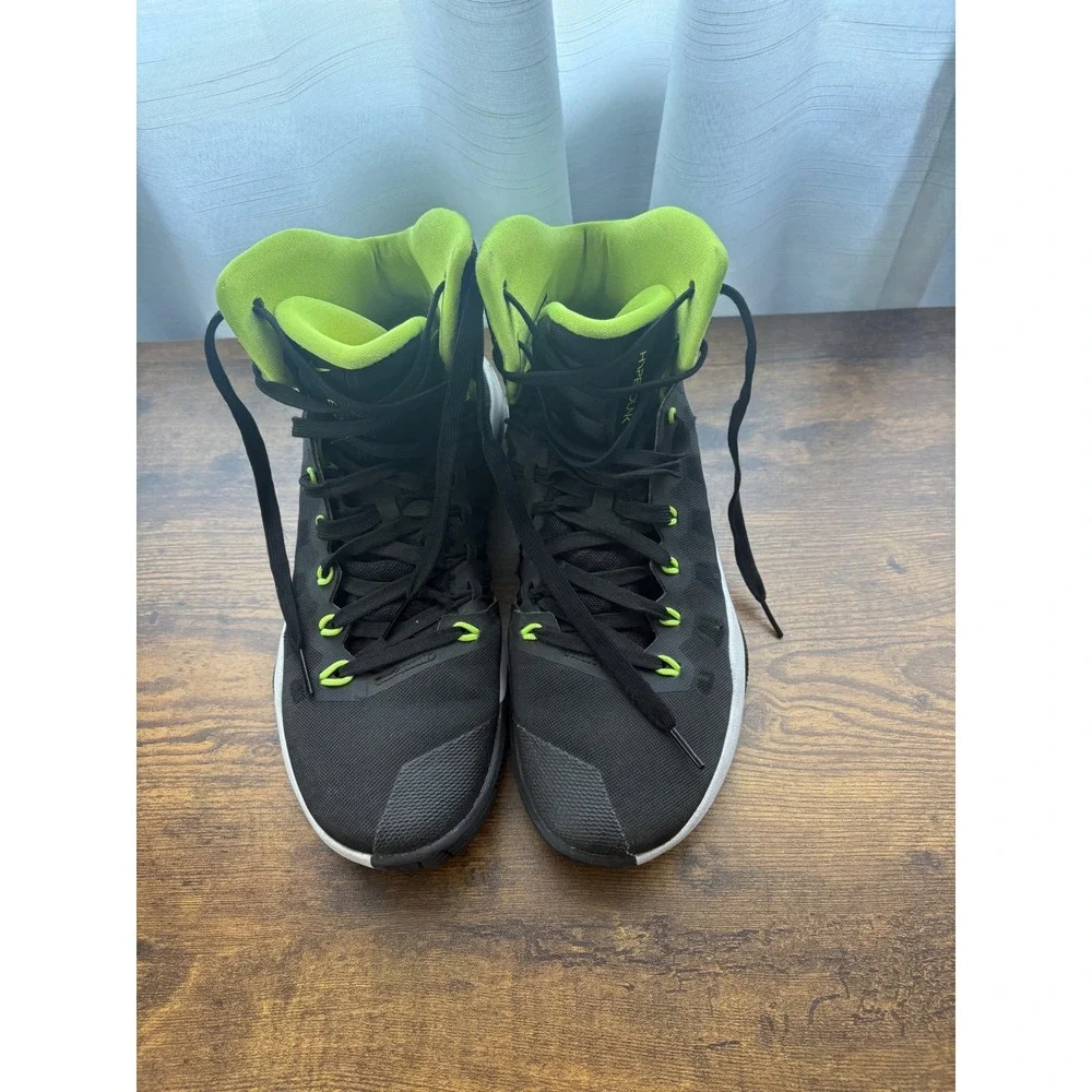 Nike Hyperdunk 2016 Black Volt Mens Basketball Shoes 844359-007 Size 7.5